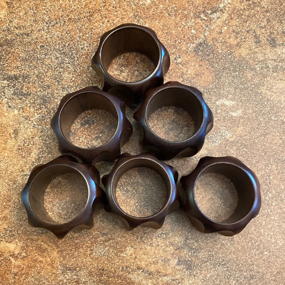 Pier one wooden napkin holders - Picture 2 of 3